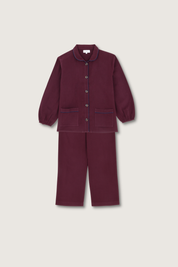 Claudine Jasper Burgundy Pyjama