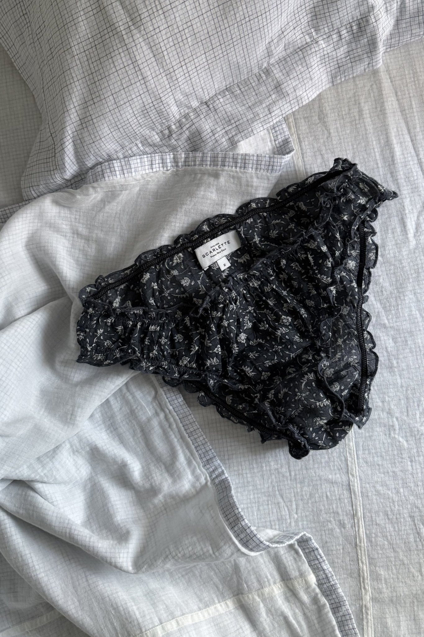 Culotte Marge Bleu - Scarlette Ateliers