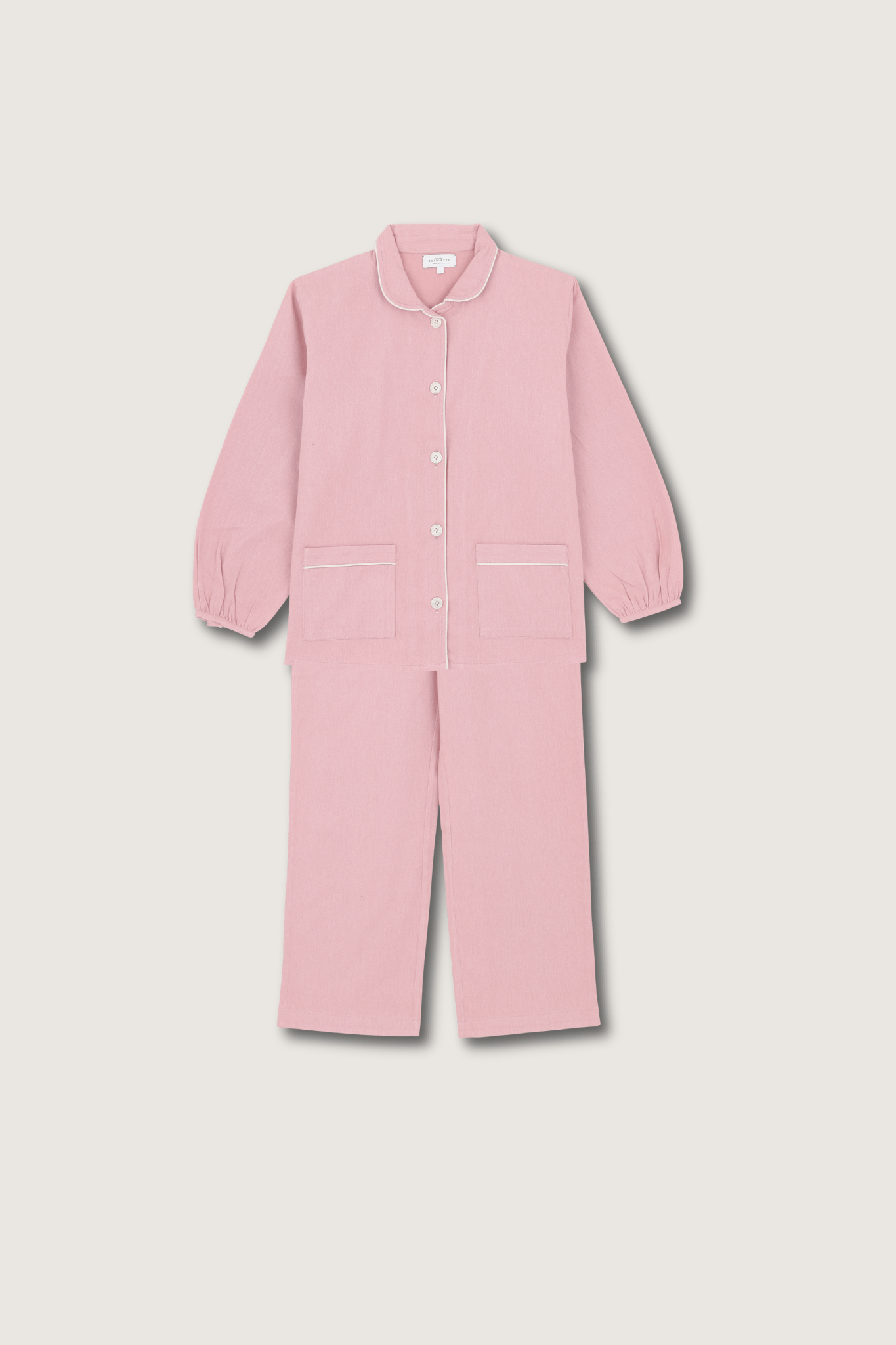 Pyjama Claudine Jasper Rose - Scarlette Ateliers