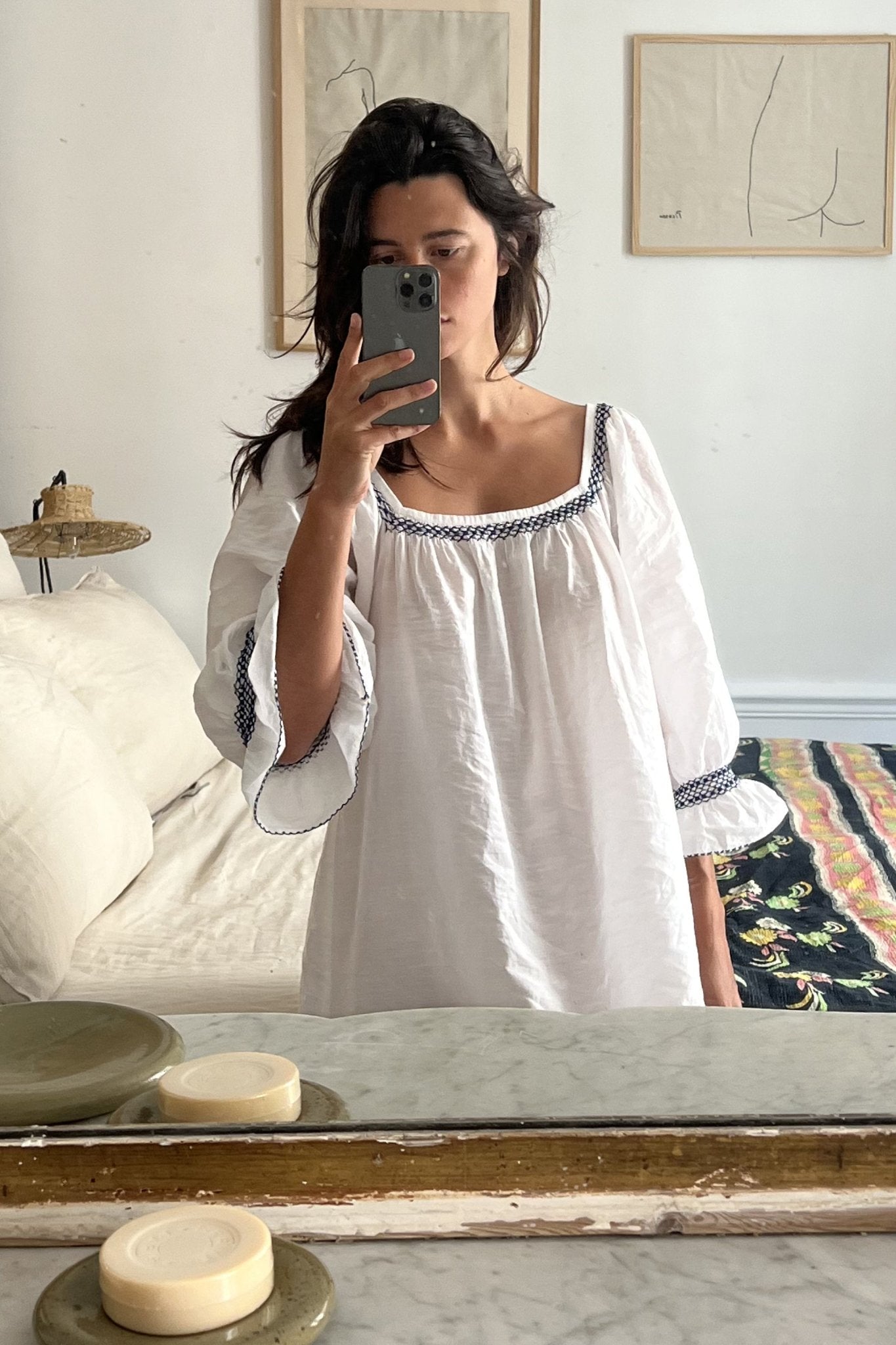 Robe de nuit 30 Maria - Scarlette Ateliers