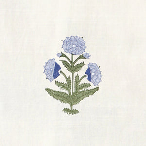 Kimono Clark imprimé Poppy ciel