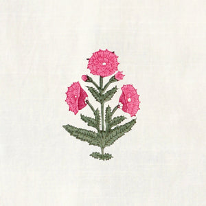 Kimono Clark imprimé Poppy rose