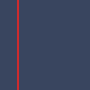 Culotte Bonnie indigo bords rouges
