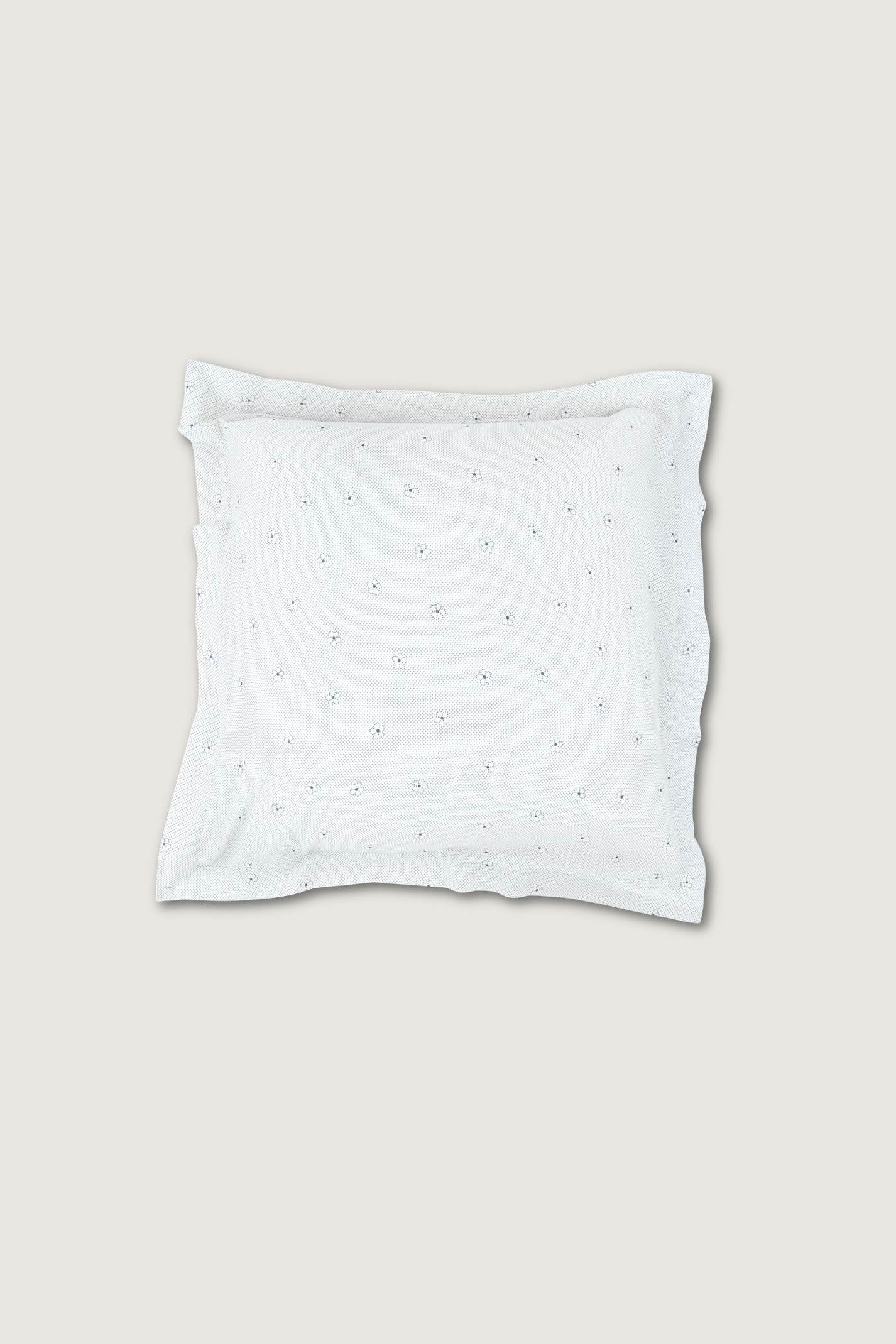 Pair of pillow cases Alia blue print