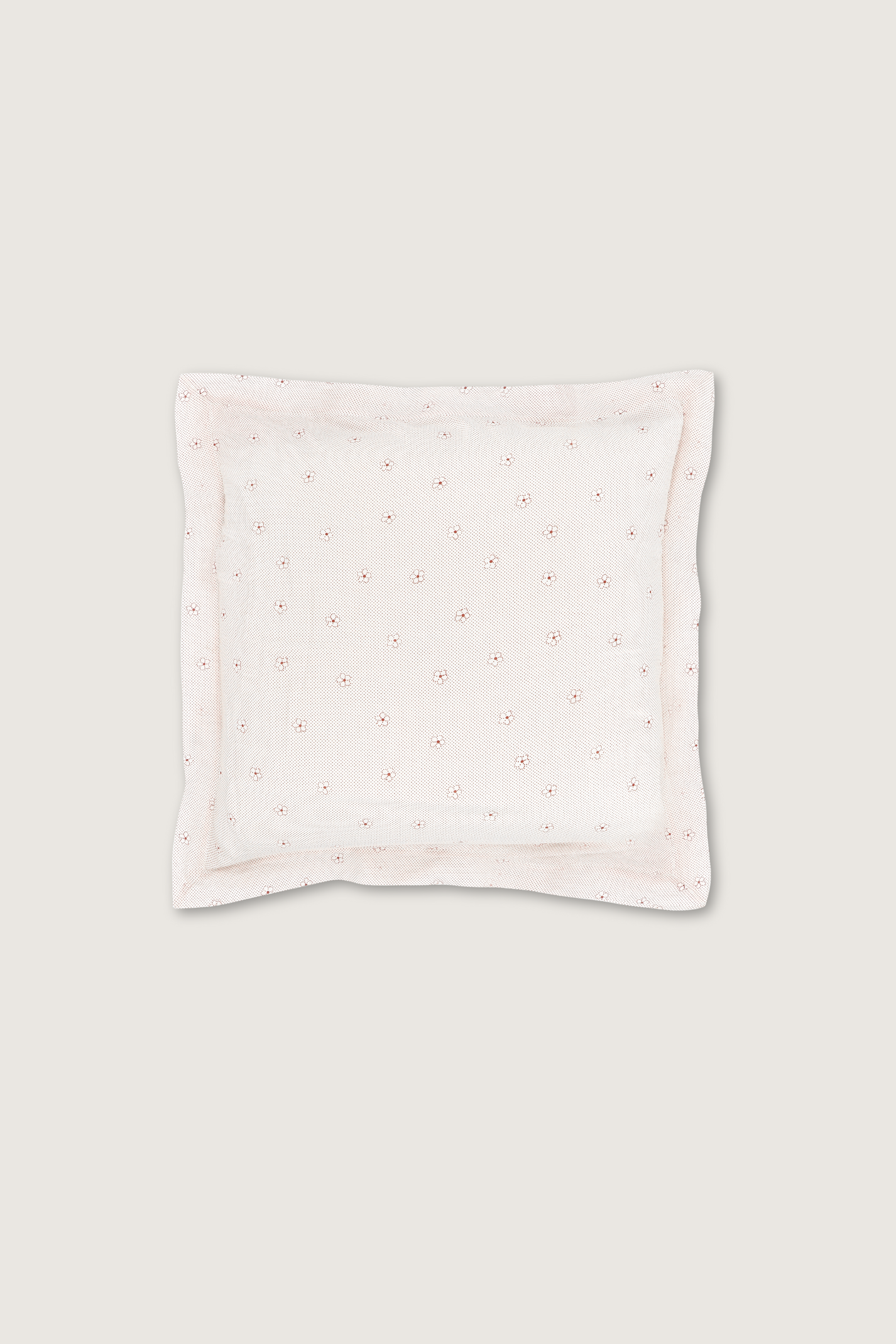 Pair of pillow cases Alia red print