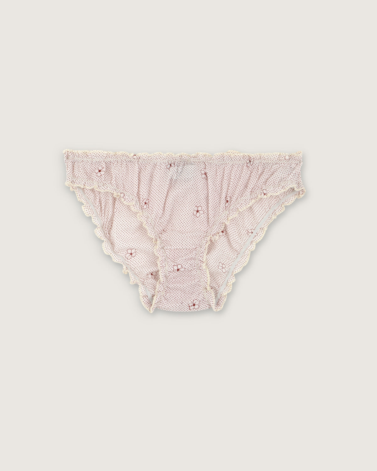 Culotte Bonnie imprimée Alia Rouge
