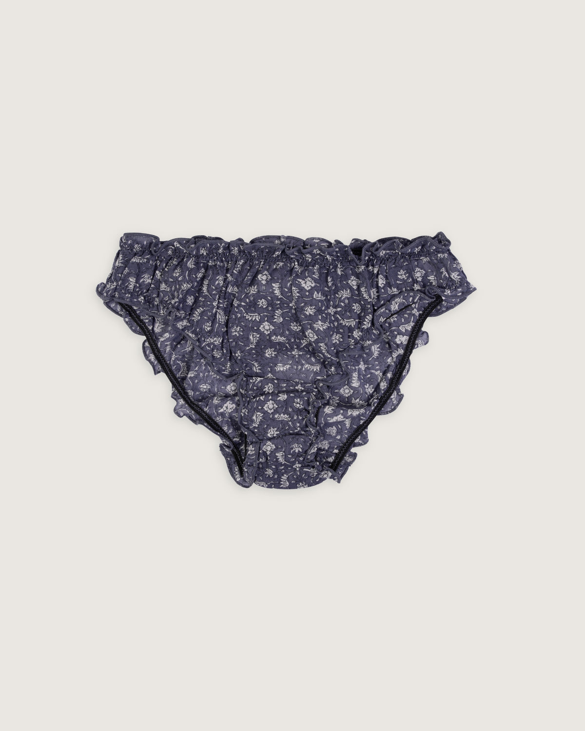 Culotte Bonnie imprimé Marge bleu