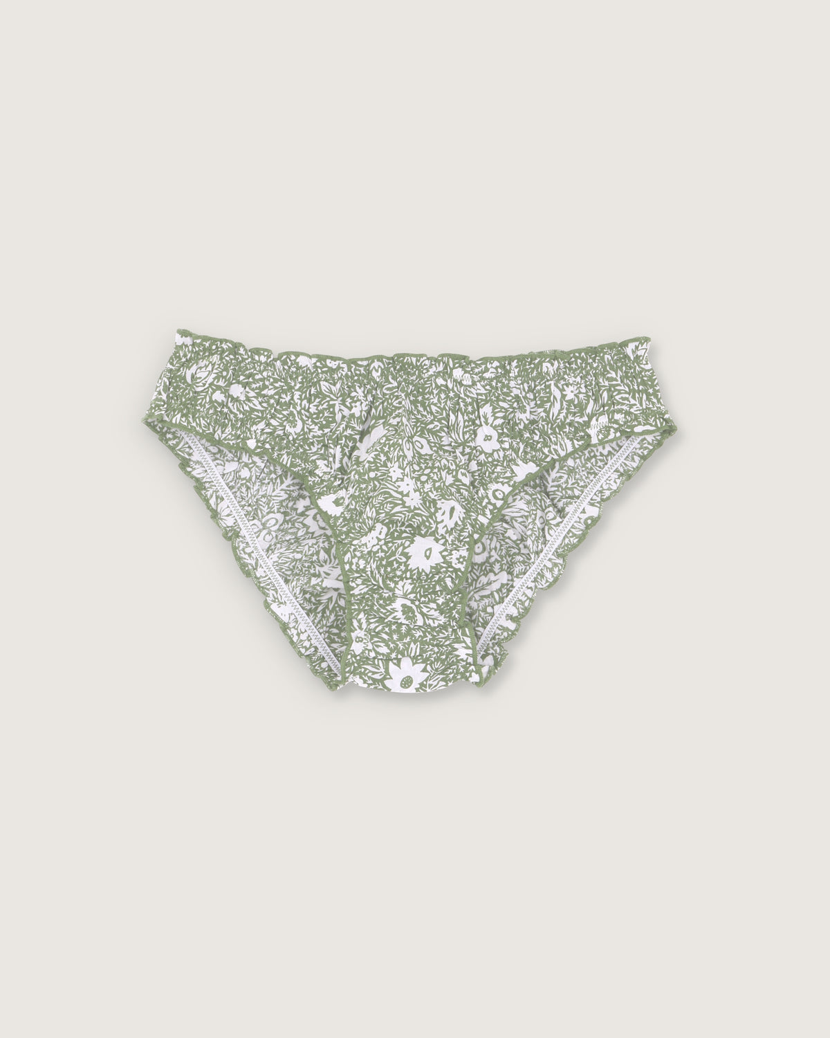 Culotte Bonnie imprimé Victor vert