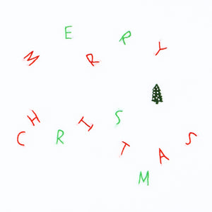 Merry Christmas Handkerchief