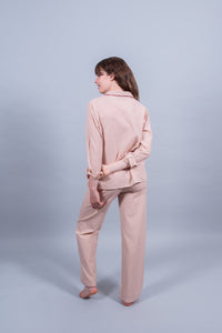 Pyjama Femme Victoria Navy – Scarlette Ateliers