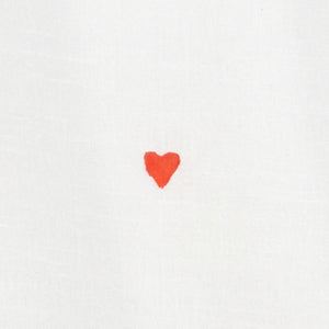 Thelma pyjama set red hearts embroideries