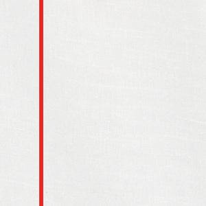 Culotte Bonnie blanche bords rouges