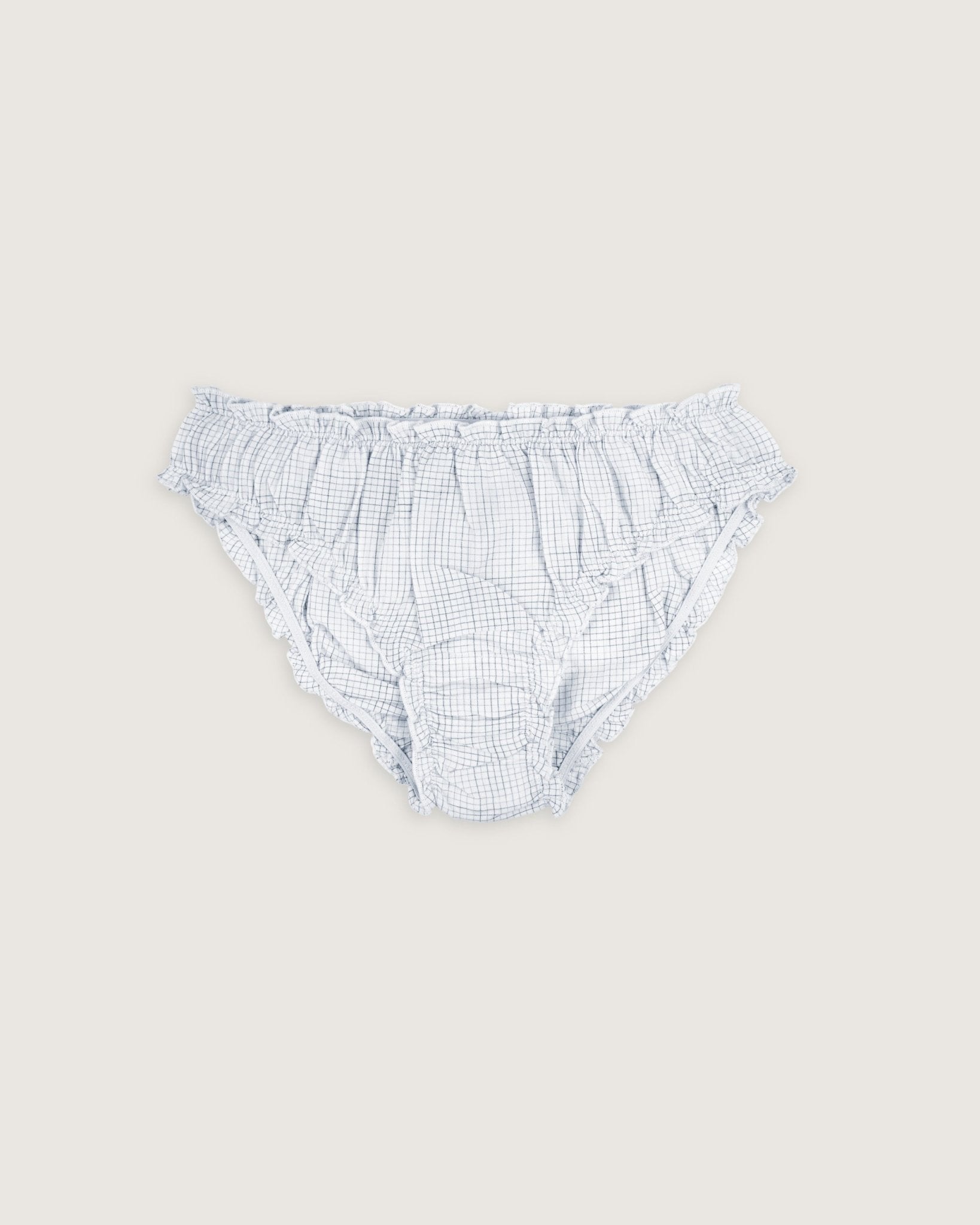 Culotte Bonnie carreaux bleus - Scarlette Ateliers