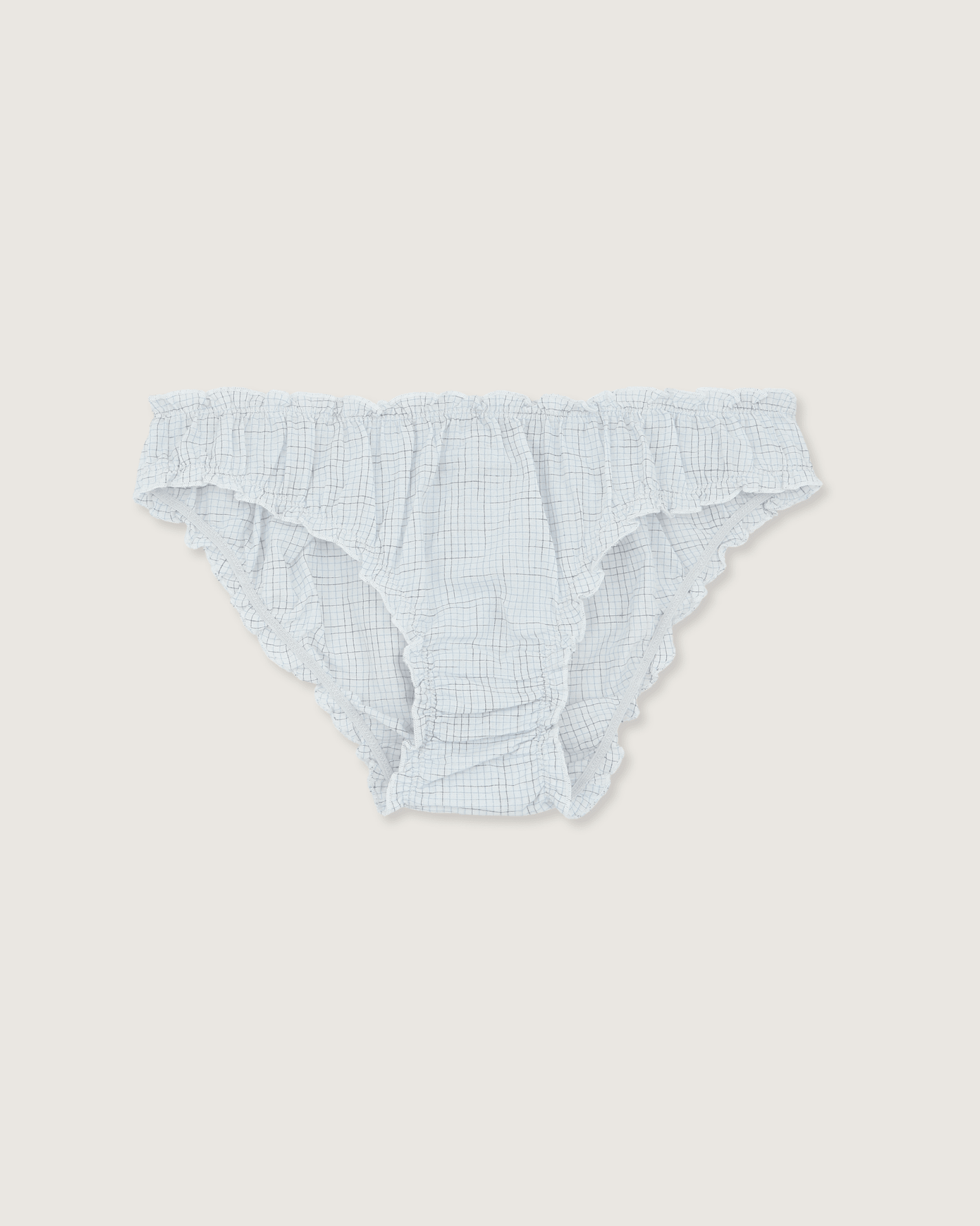 Culotte Bonnie carreaux bleus - Scarlette Ateliers