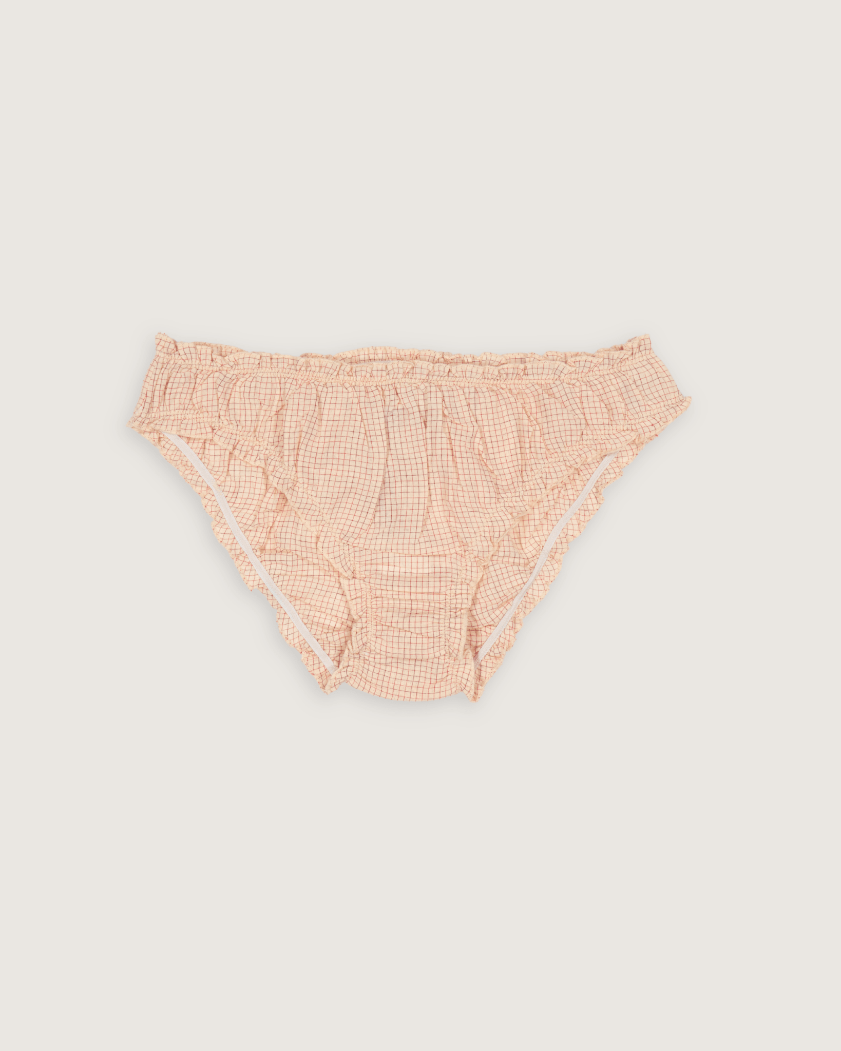 Culotte Bonnie carreaux rouges - Scarlette Ateliers