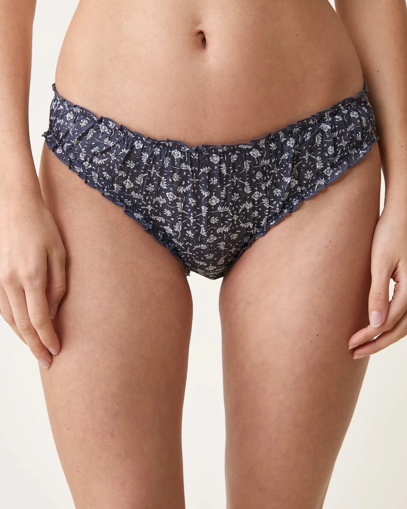 Culotte Bonnie imprimé Marge bleu - Scarlette Ateliers