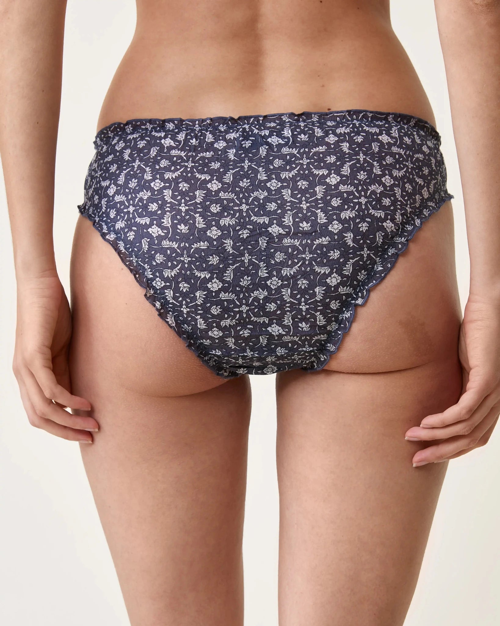 Culotte Bonnie imprimé Marge bleu - Scarlette Ateliers