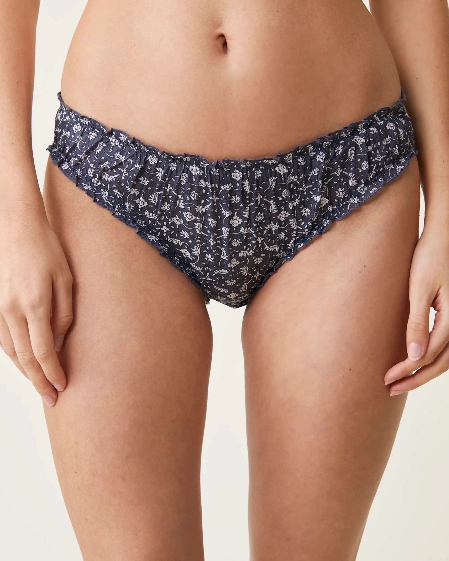 Culotte Bonnie imprimé Marge bleu - Scarlette Ateliers