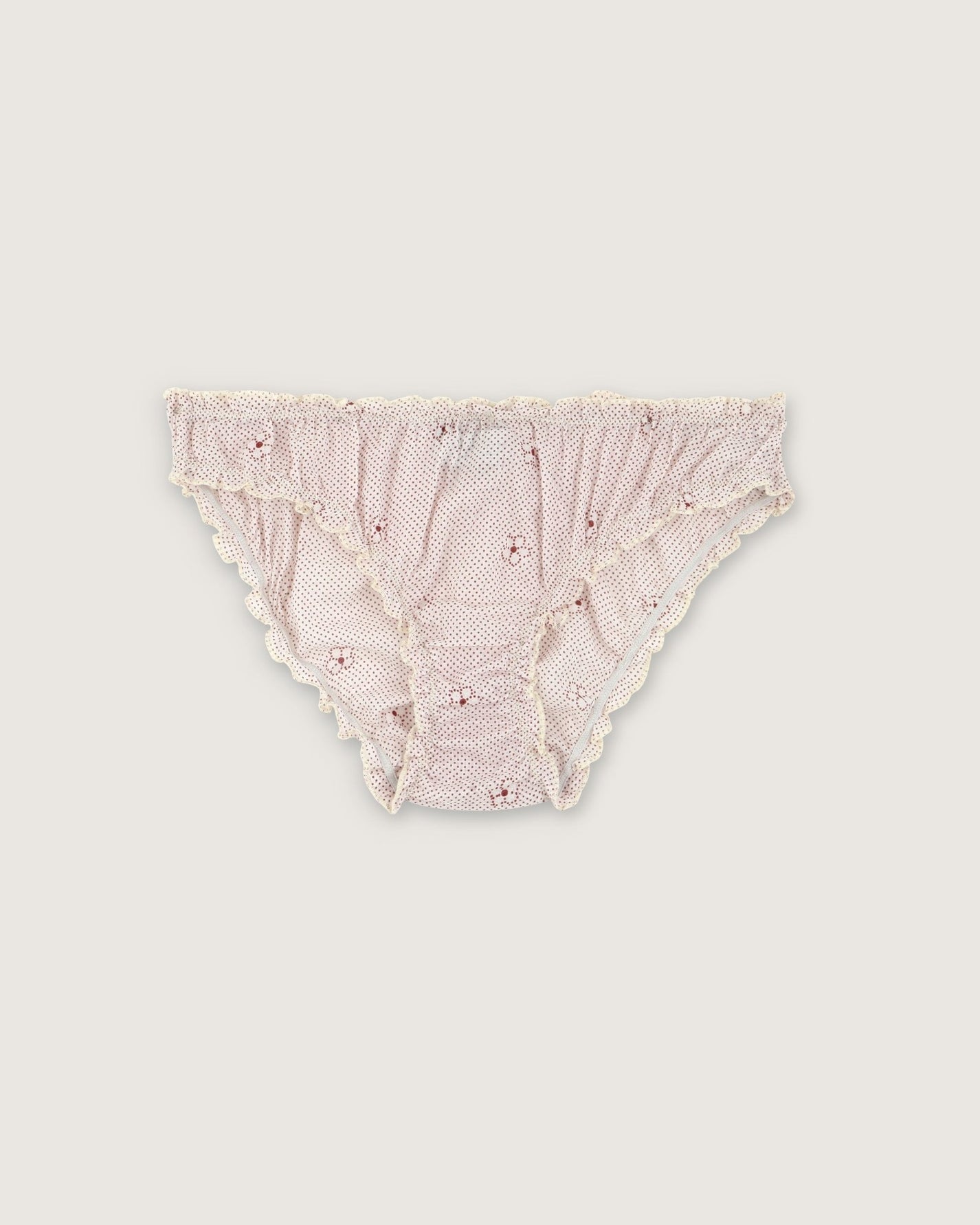 Culotte Bonnie imprimée Alia Rouge - Scarlette Ateliers