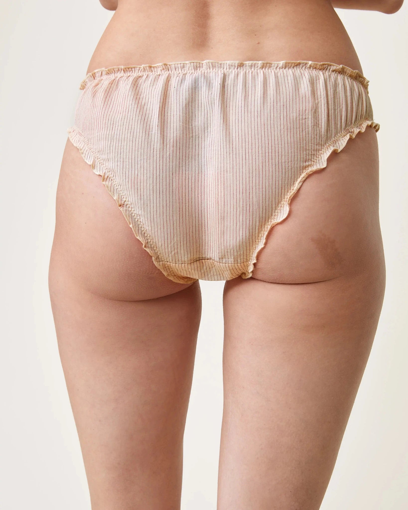 Culotte Bonnie rayures rouges - Scarlette Ateliers