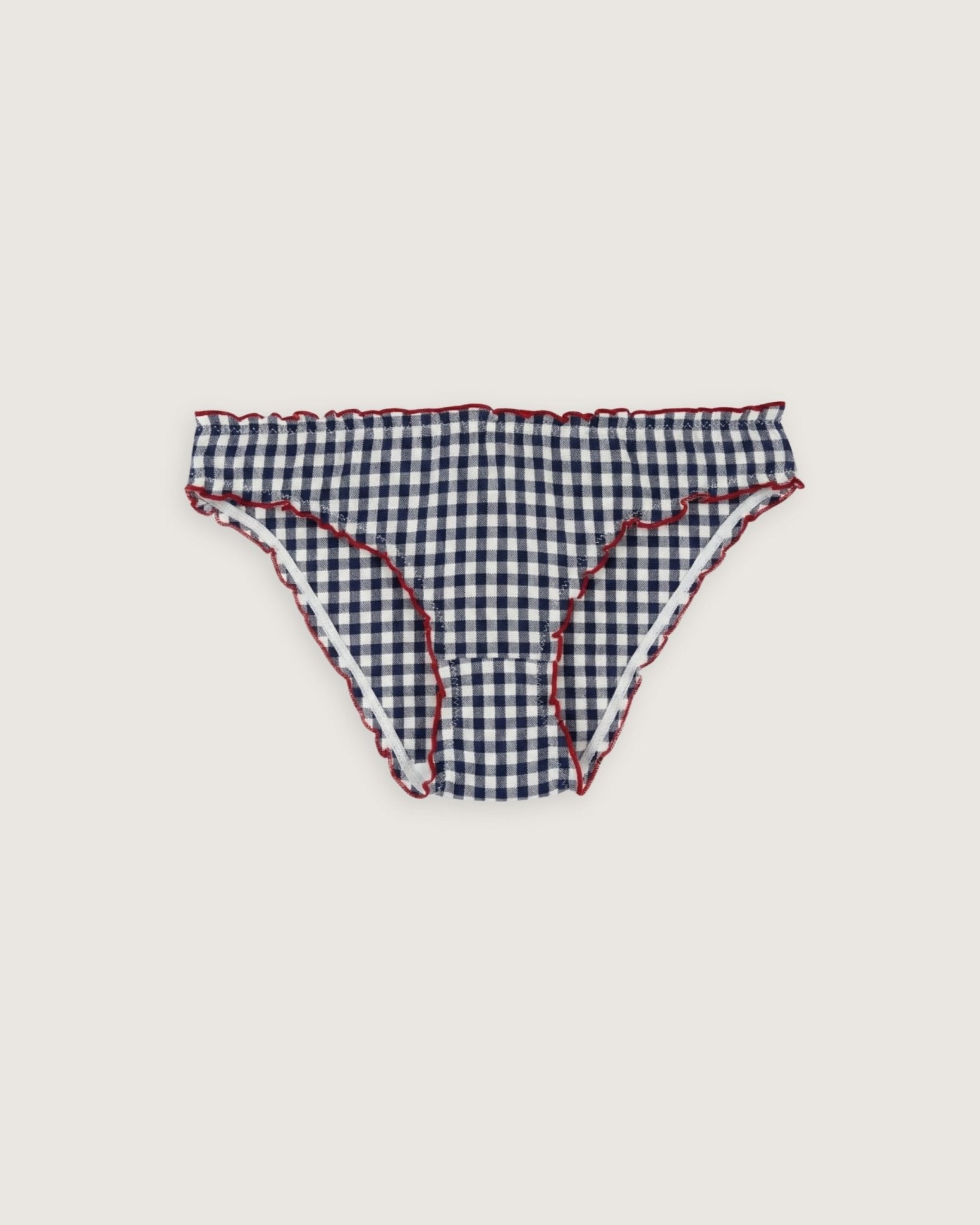Culotte Bonnie vichy navy - Scarlette Ateliers