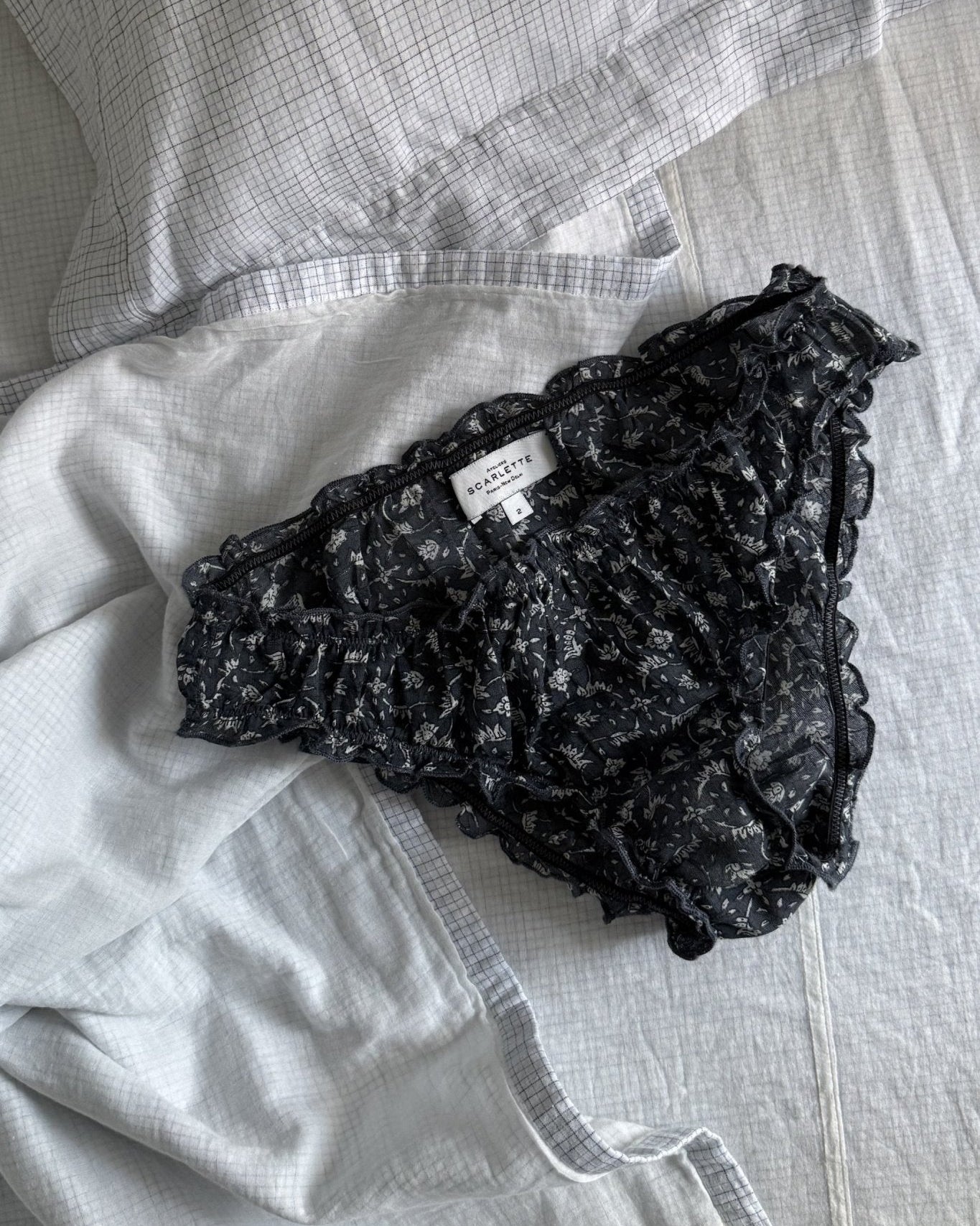 Culotte Marge Bleu - Scarlette Ateliers