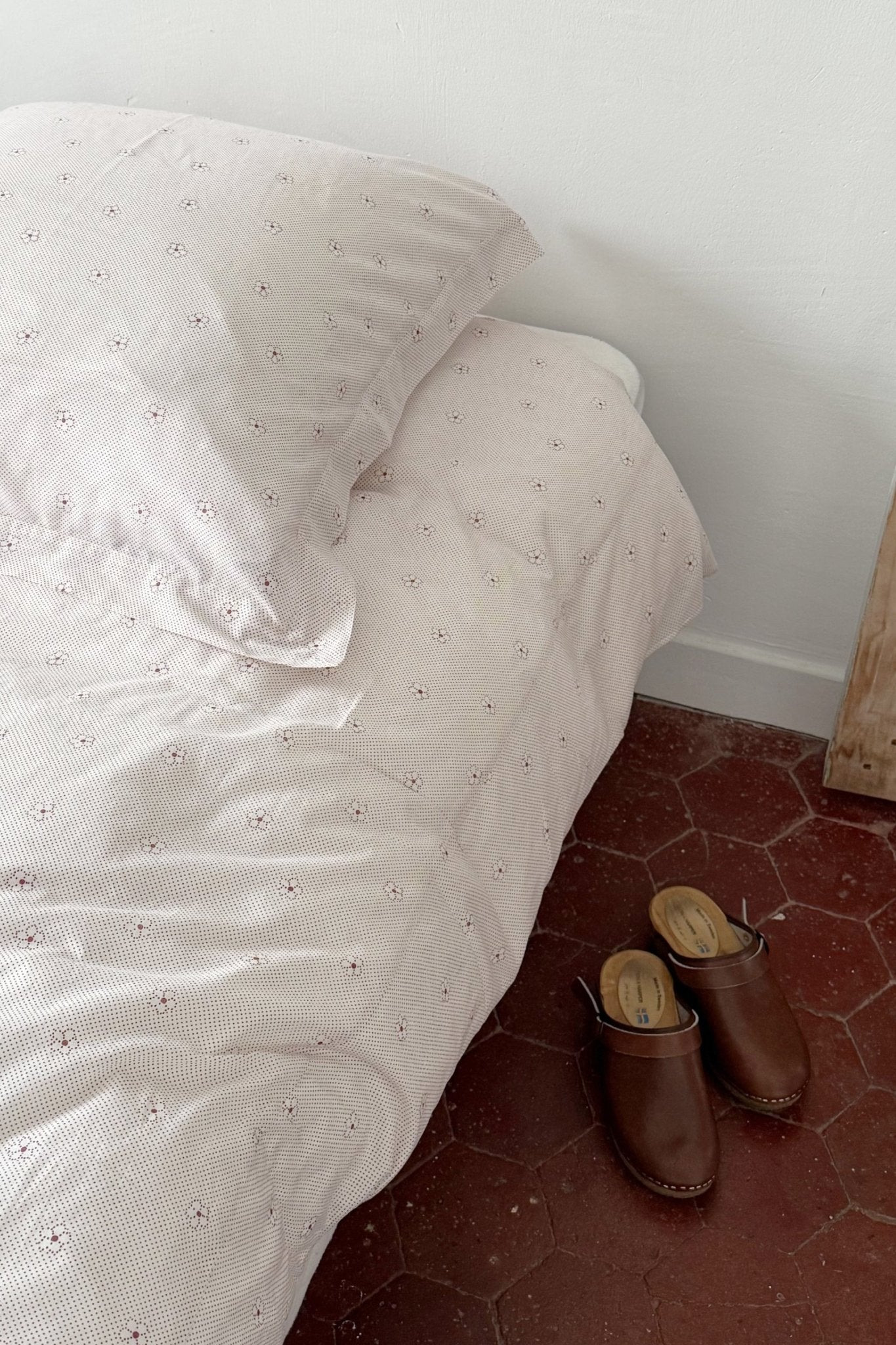 Housse de Couette Alia Rouge - Scarlette Ateliers