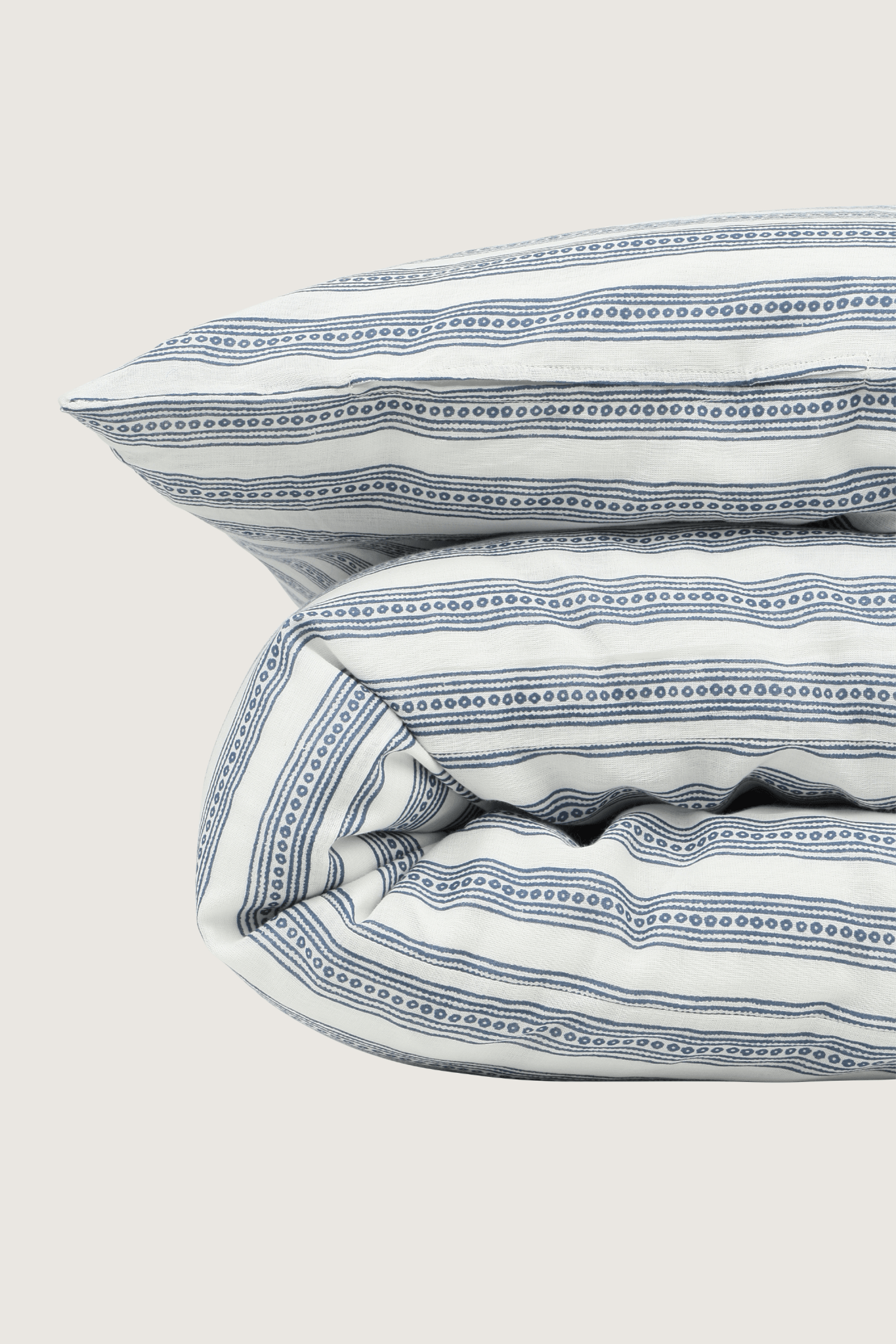 Housse de Couette Franz Bleu - Scarlette Ateliers