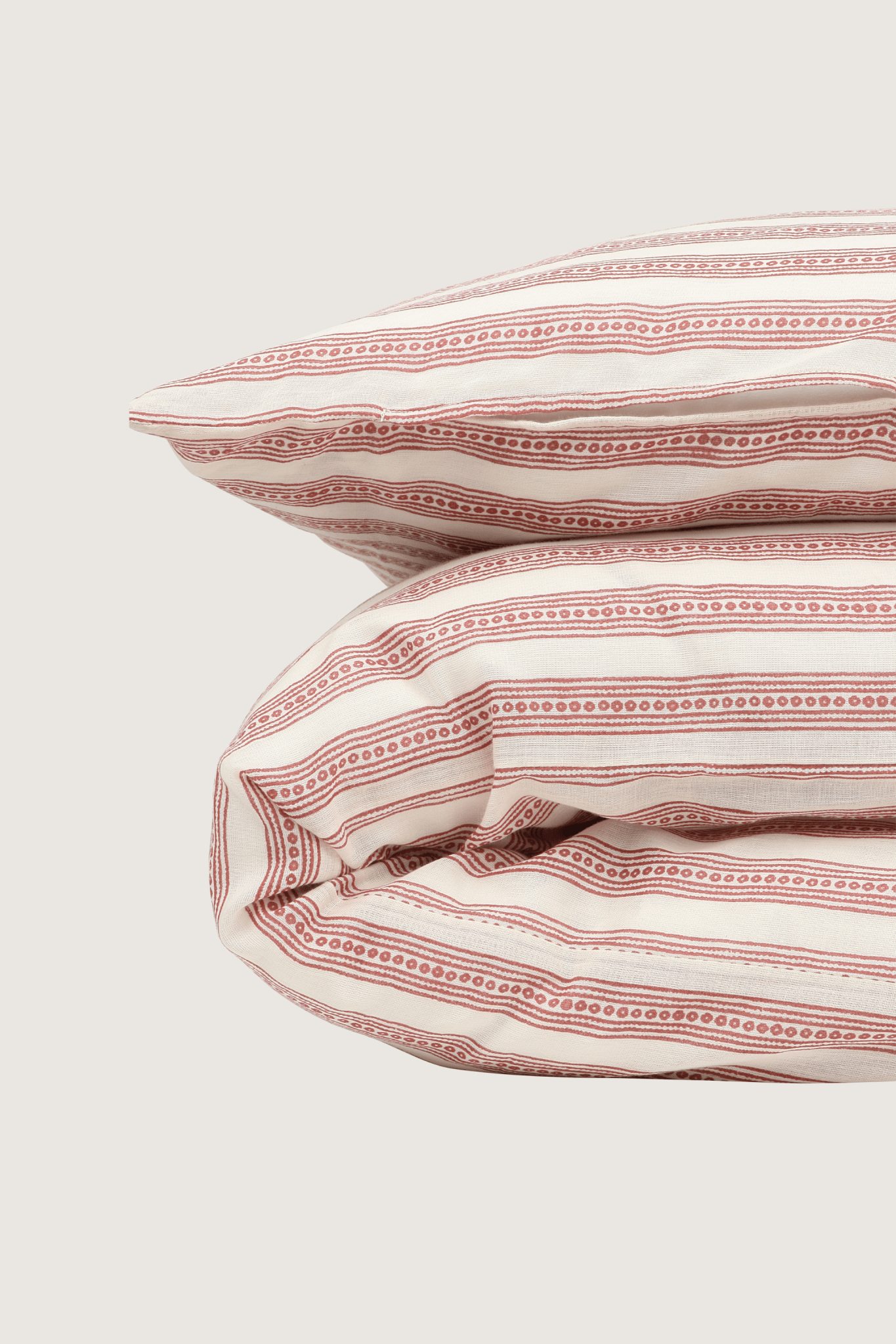 Housse de Couette Franz Rouge - Scarlette Ateliers