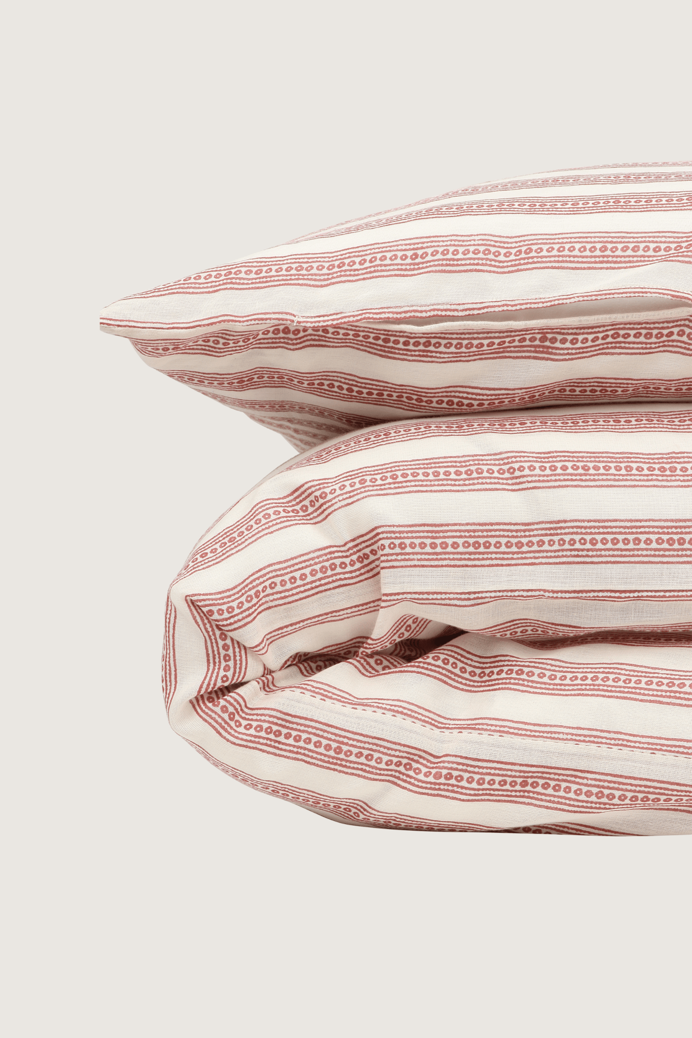 Housse de Couette Franz Rouge - Scarlette Ateliers