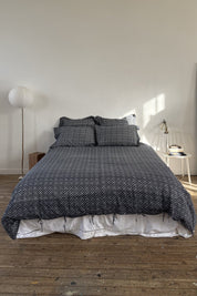 Housse de couette Marge Bleu - Scarlette Ateliers