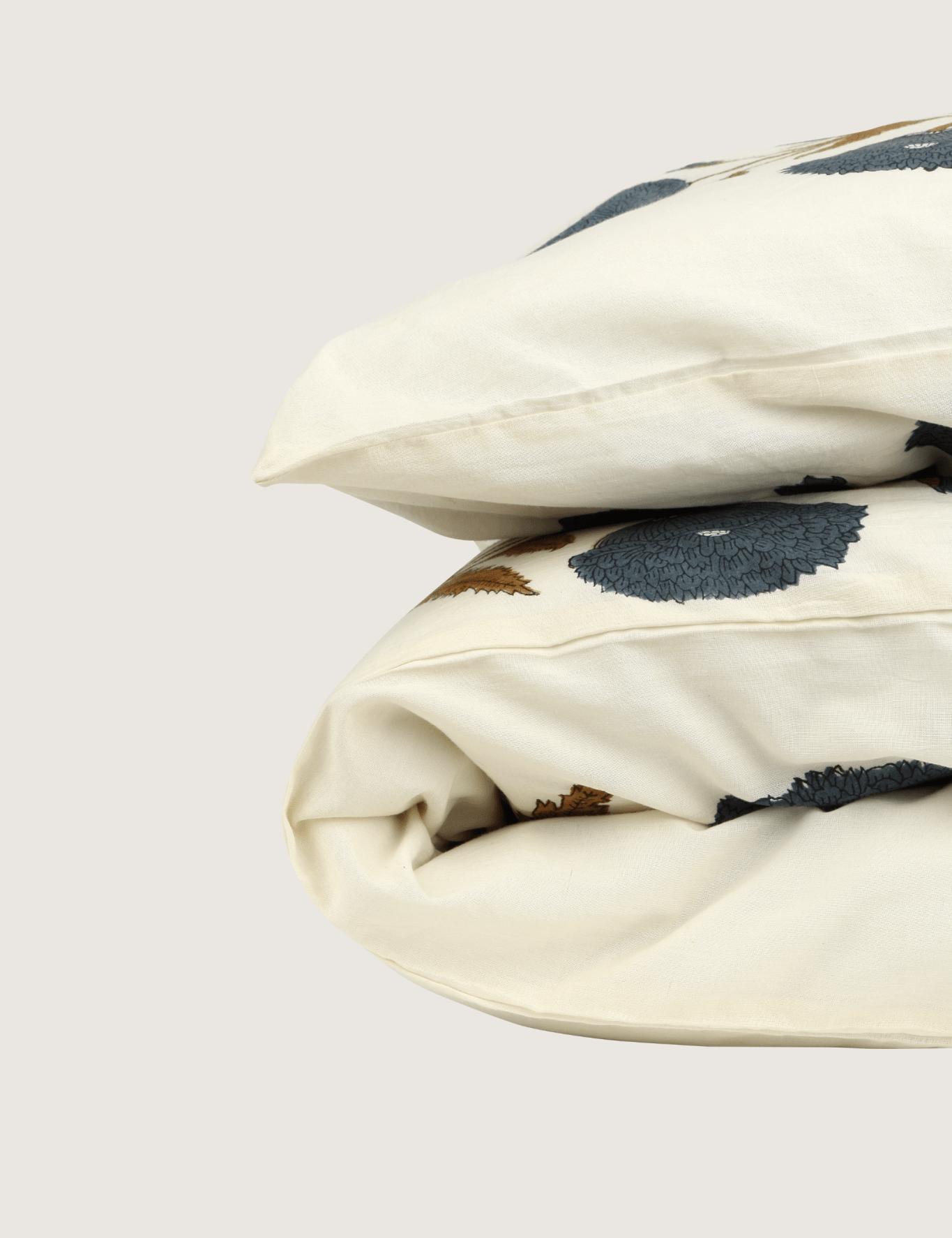 Housse de Couette Poppy Blue - Scarlette Ateliers