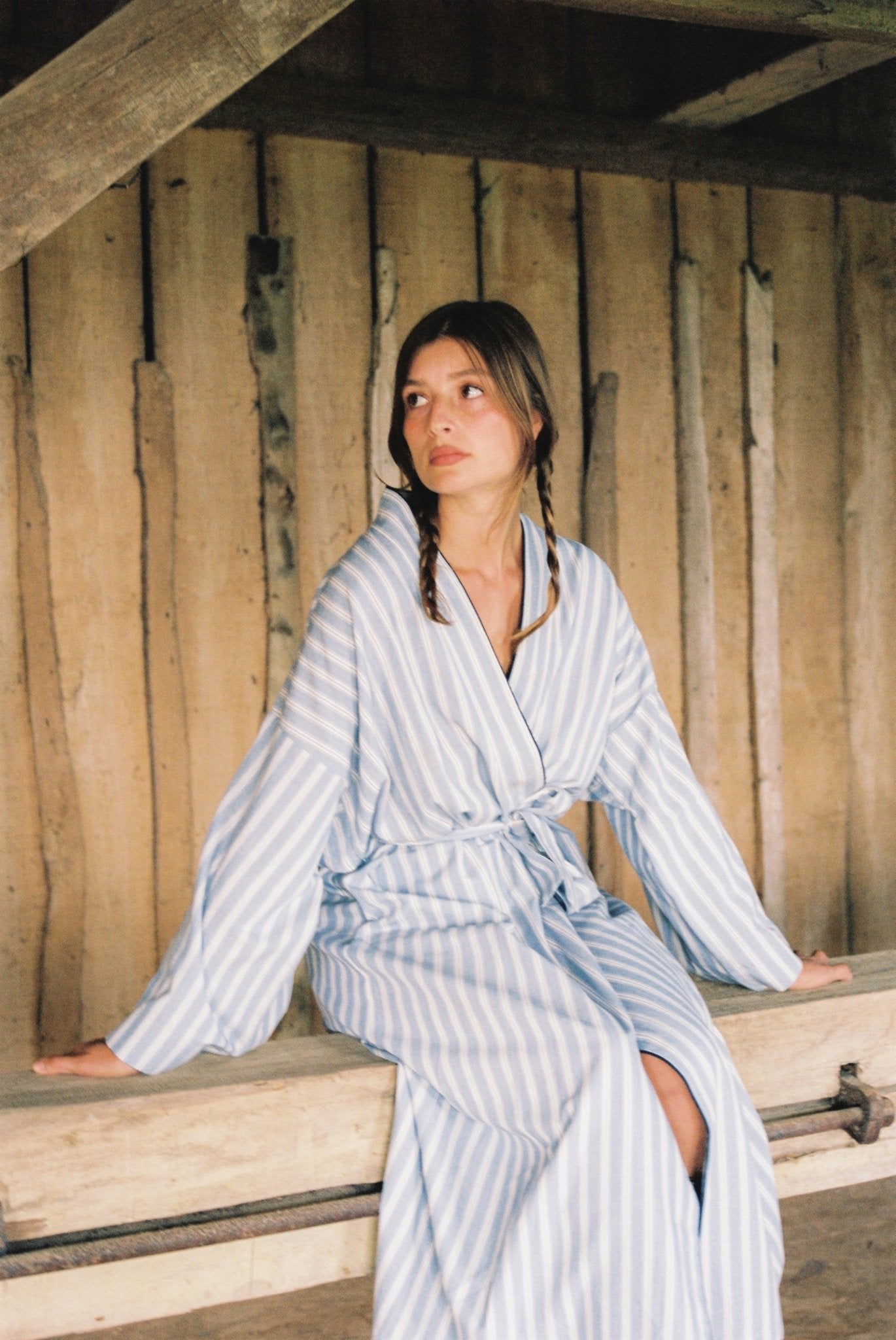 Kimono Jasper Rayures - Scarlette Ateliers