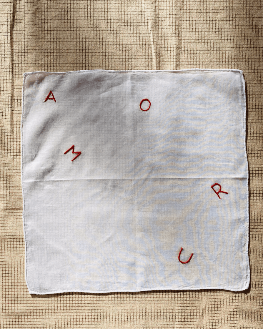 Mouchoir Amour - Scarlette Ateliers