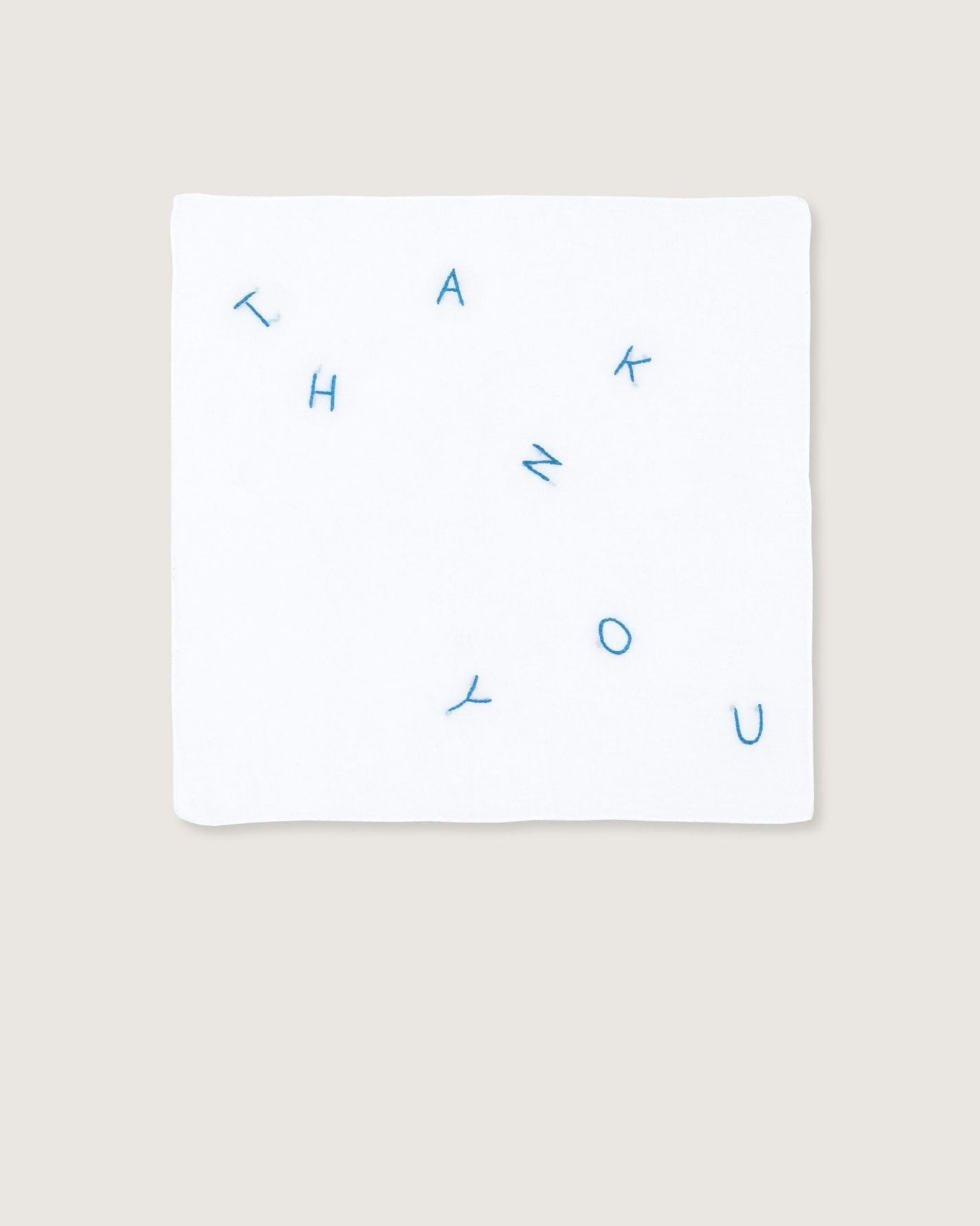 Mouchoir Thank You - Scarlette Ateliers