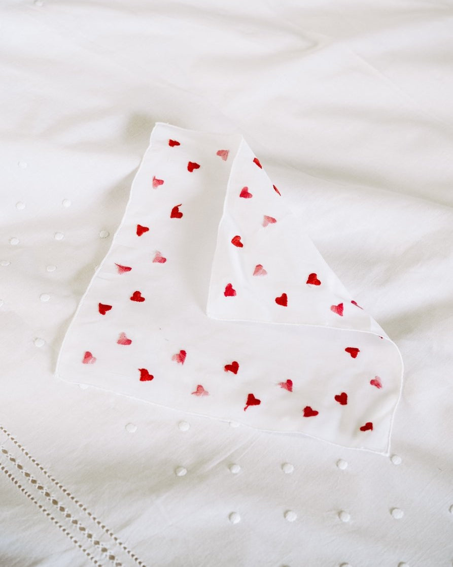 Mouchoir Valentine - Scarlette Ateliers