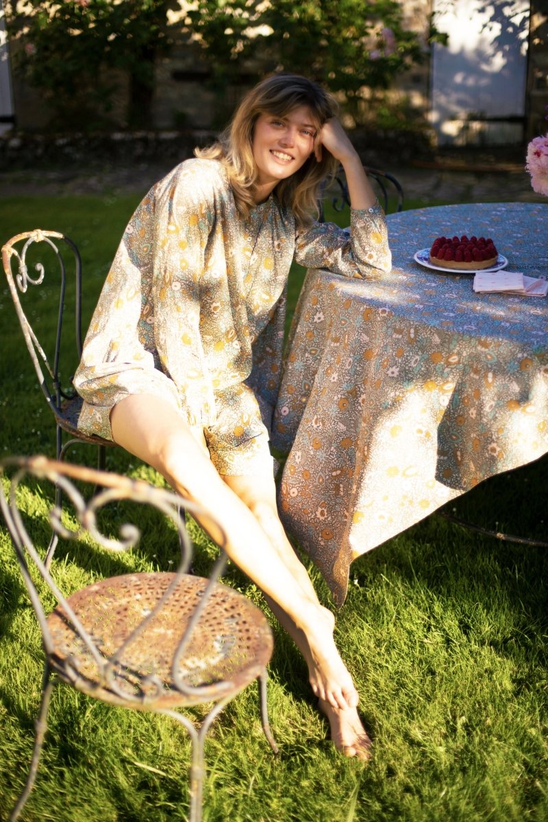 Nappe Victoria Orange - Scarlette Ateliers