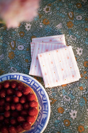 Nappe Victoria Orange - Scarlette Ateliers