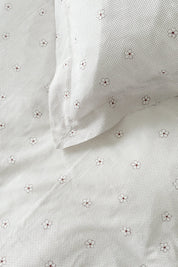 Paire de taies d'oreiller Alia Rouge - Scarlette Ateliers