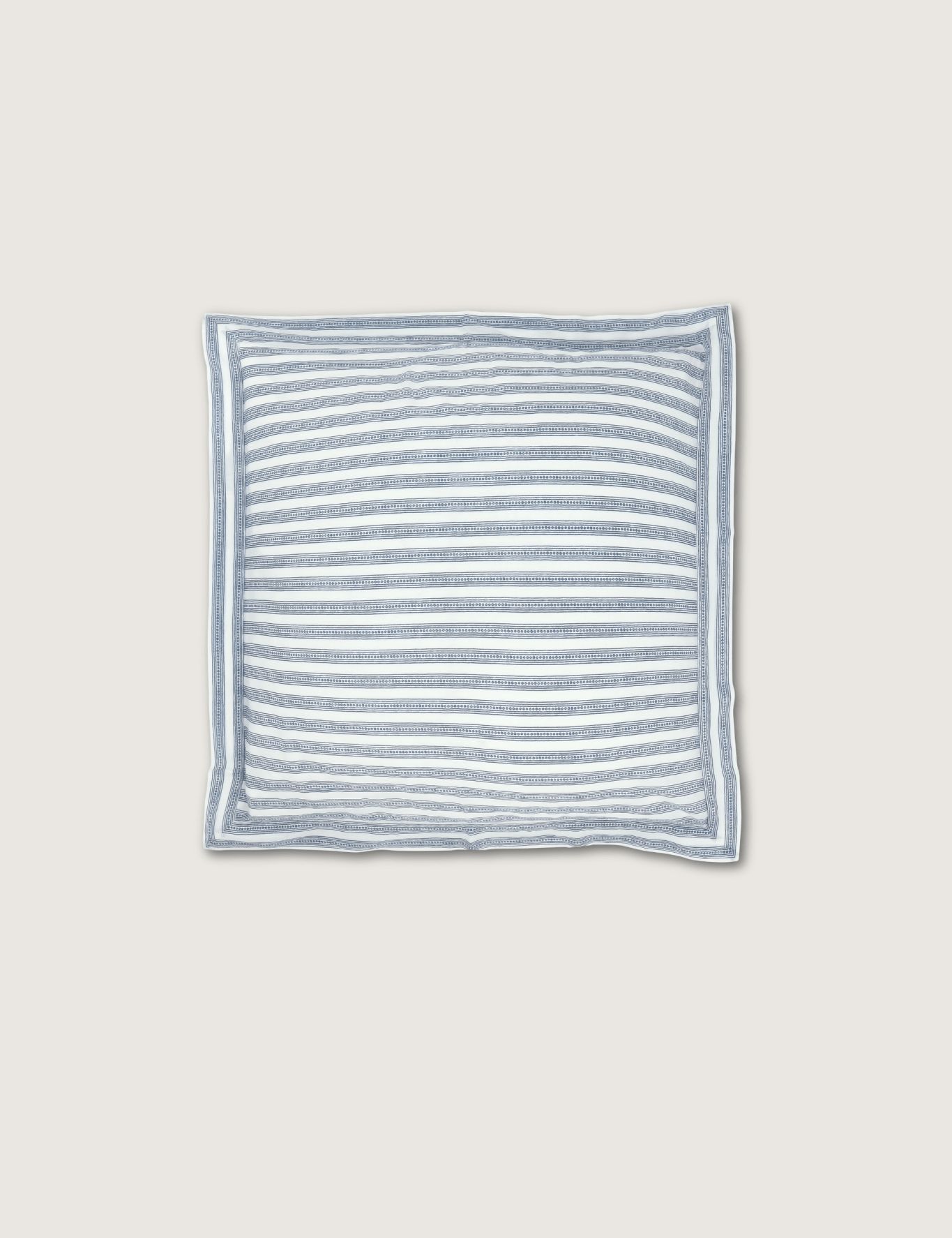 Paire de taies d'oreiller Franz Bleu - Scarlette Ateliers