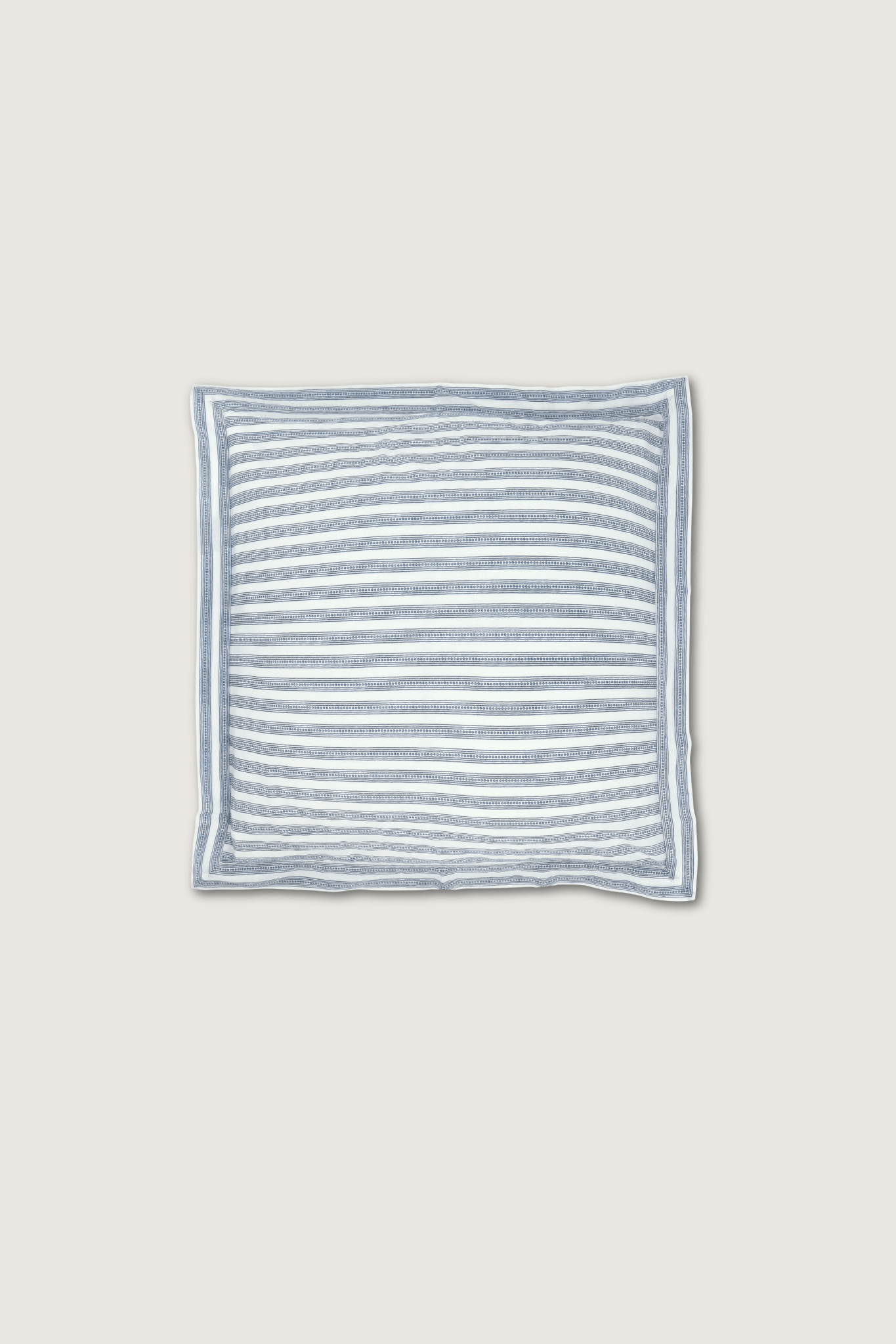 Paire de taies d'oreiller Franz Bleu - Scarlette Ateliers