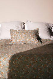 Paire de taies d'oreiller Victoria Orange - Scarlette Ateliers