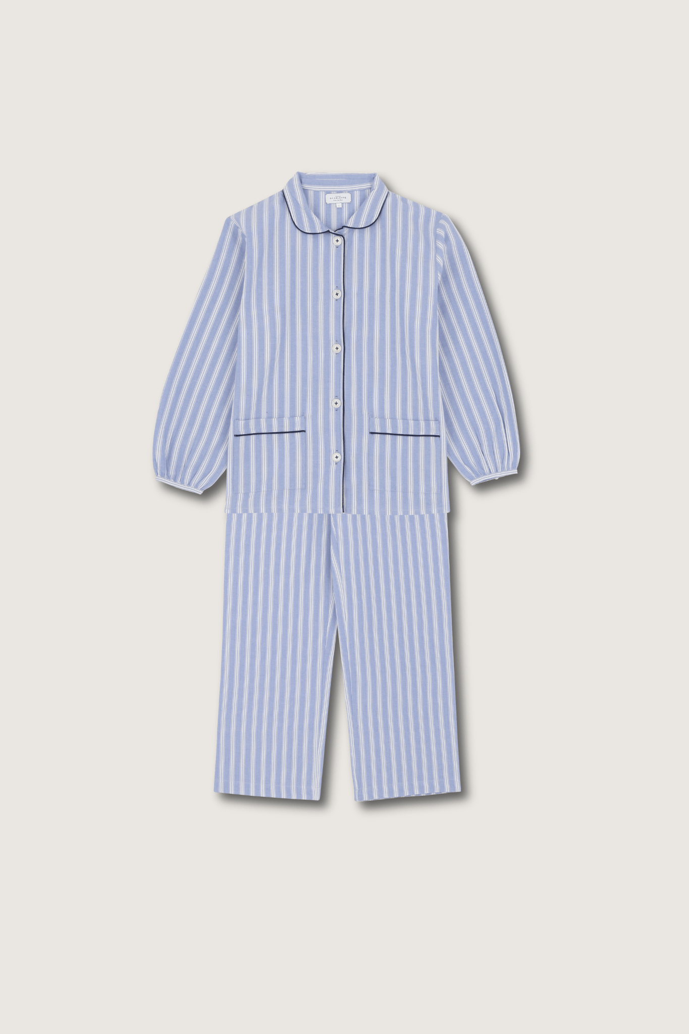 Pyjama Claudine Jasper Rayures - Scarlette Ateliers