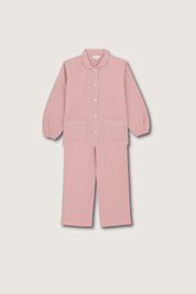 Pyjama Claudine Jasper Rose - Scarlette Ateliers