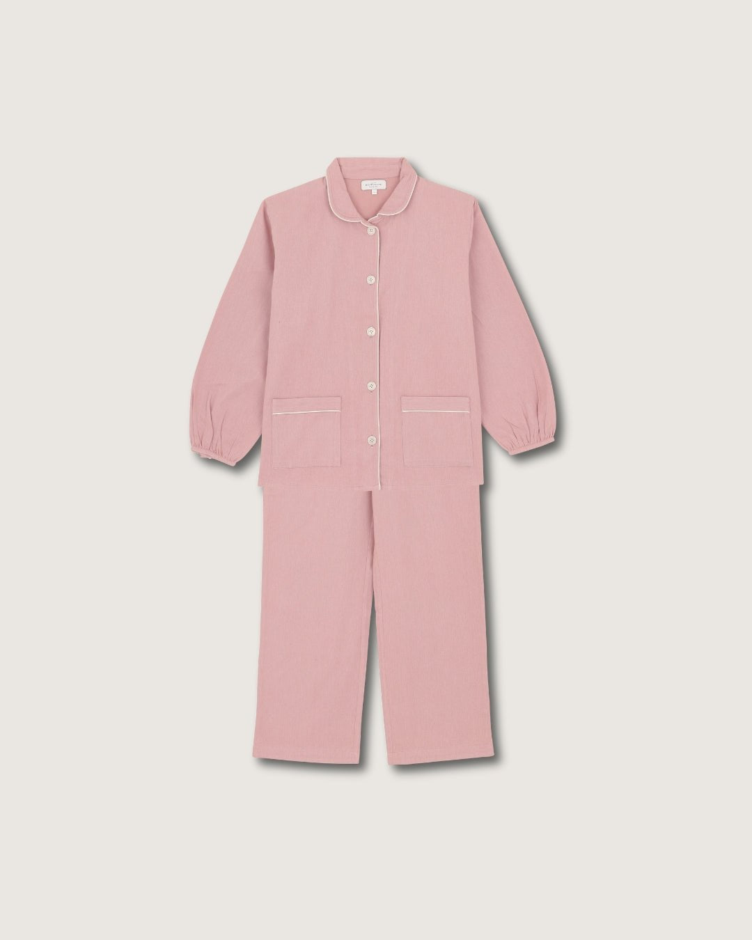 Pyjama Claudine Jasper Rose - Scarlette Ateliers
