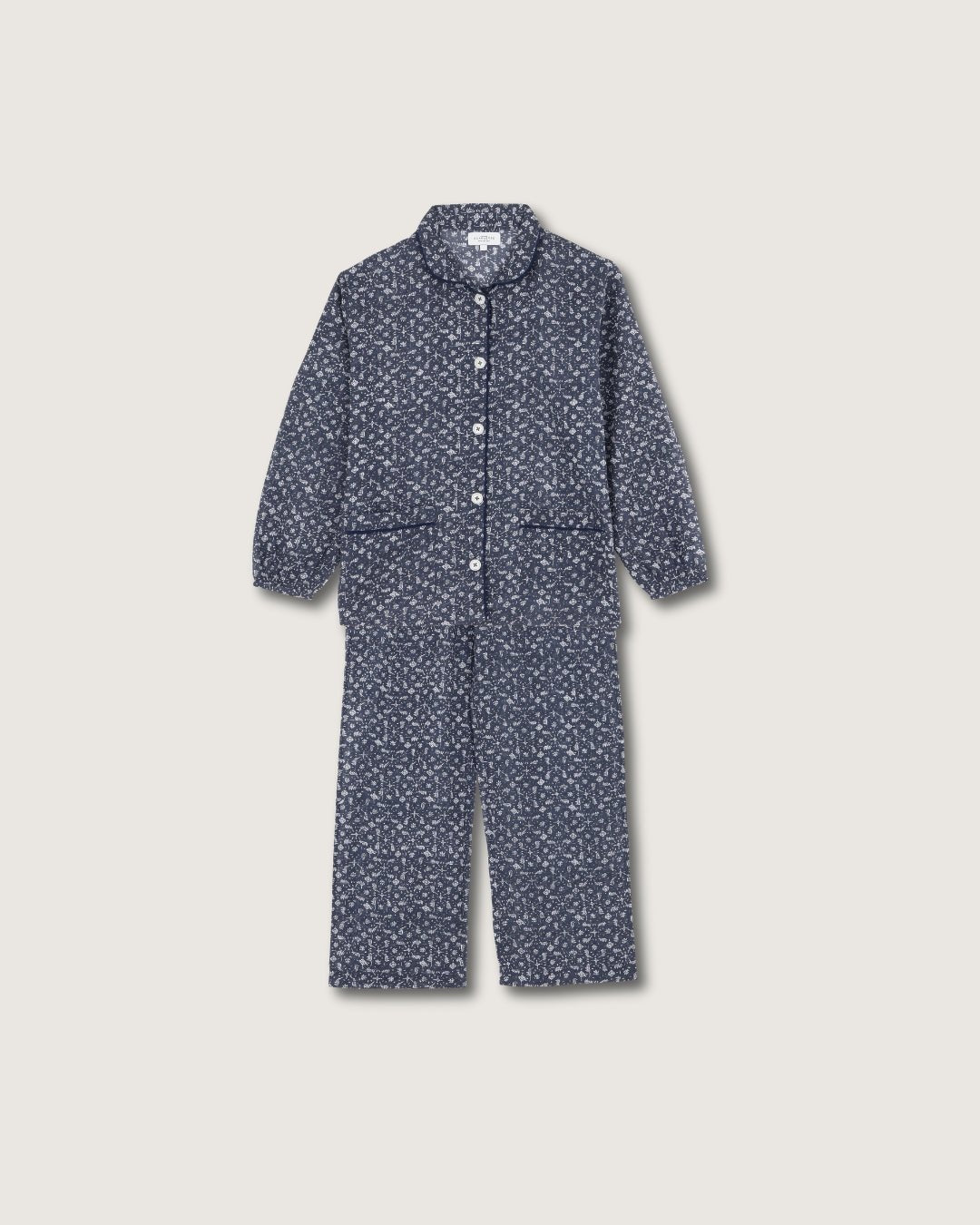 Pyjama Claudine Marge Bleu - Scarlette Ateliers
