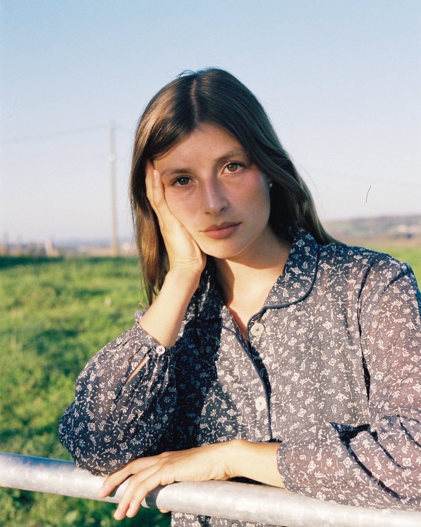 Pyjama Claudine Marge Bleu - Scarlette Ateliers