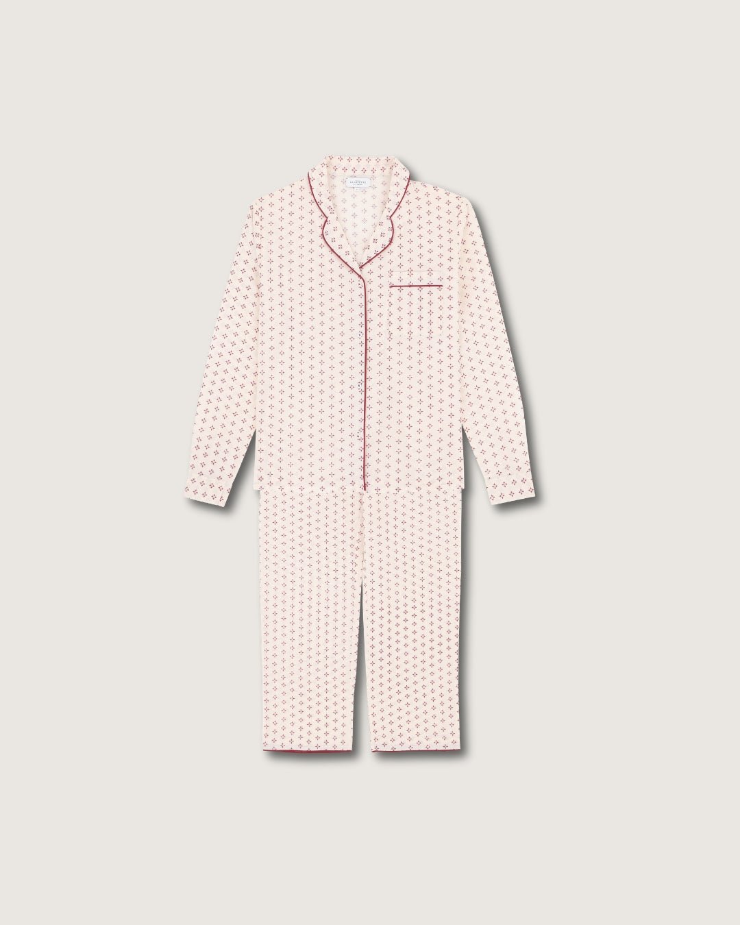 Pyjama Femme Chloé Rouge - Scarlette Ateliers