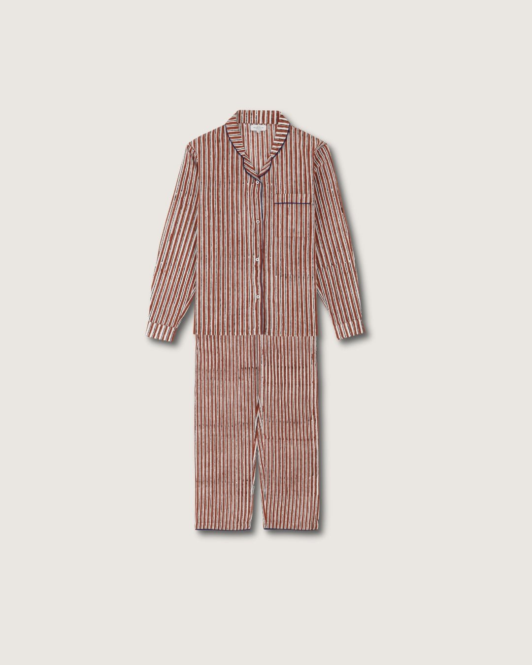 Pyjama Femme Rita Brique - Scarlette Ateliers