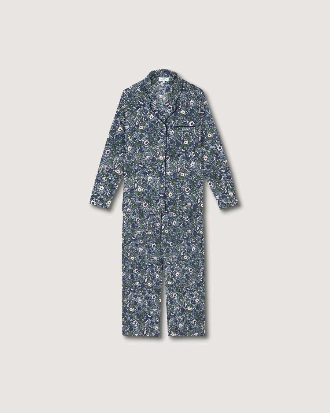 Pyjama Femme Victoria Navy - Scarlette Ateliers